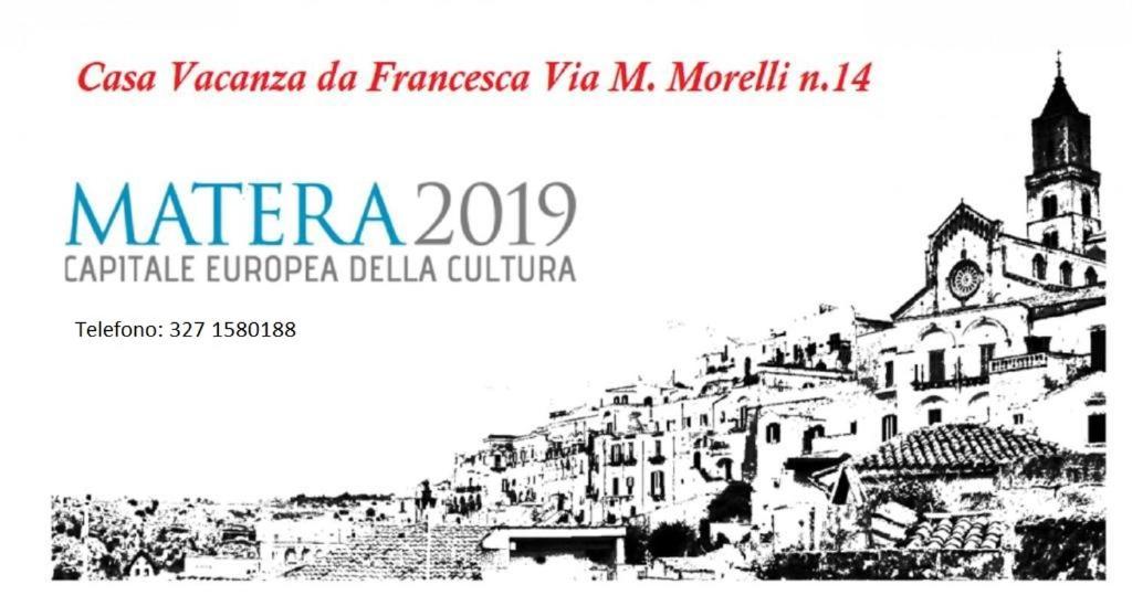 Appartamento Da Maria Francesca Matera Buitenkant foto